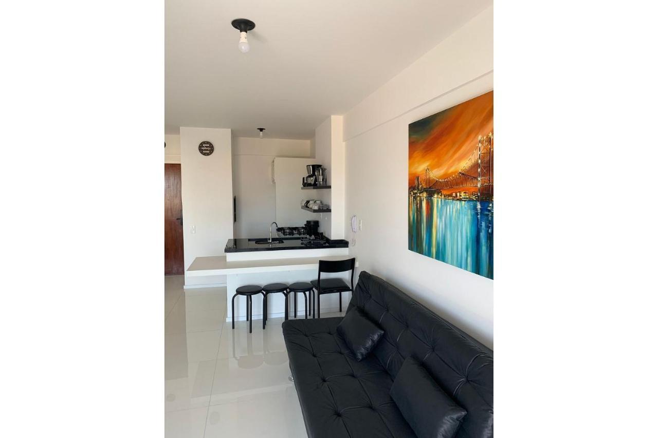 Apartamento Com Vista Do Mar Em Residencial Com Piscina Флорианополис Экстерьер фото