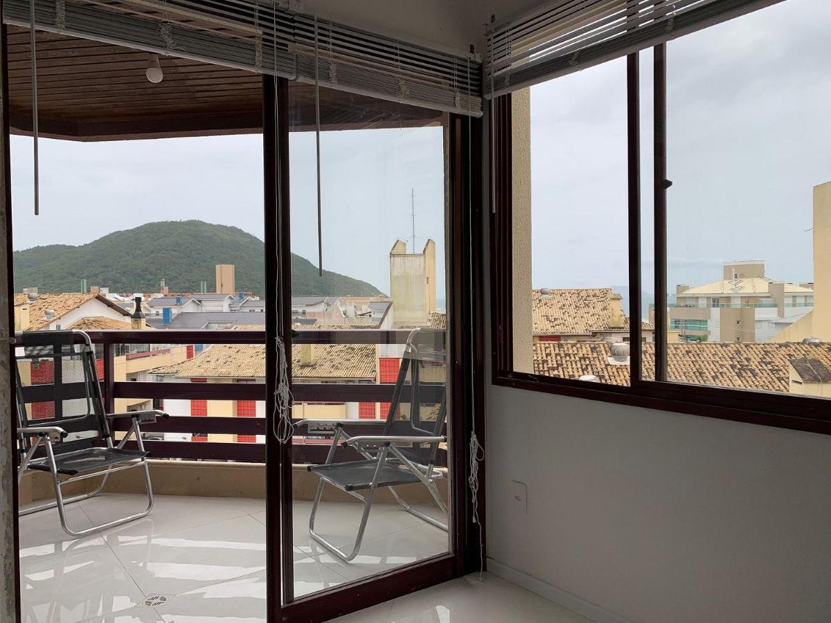 Apartamento Com Vista Do Mar Em Residencial Com Piscina Флорианополис Экстерьер фото