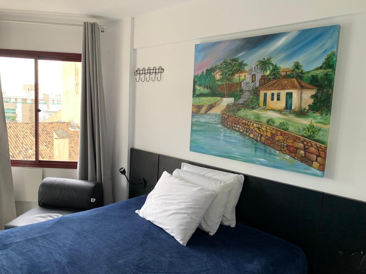 Apartamento Com Vista Do Mar Em Residencial Com Piscina Флорианополис Экстерьер фото