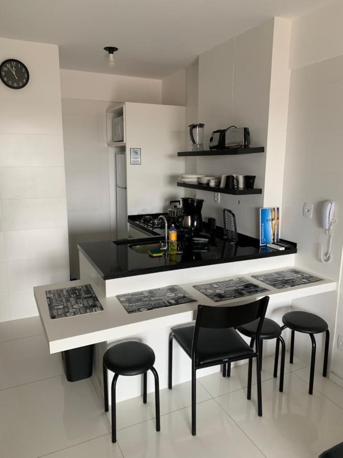 Apartamento Com Vista Do Mar Em Residencial Com Piscina Флорианополис Экстерьер фото